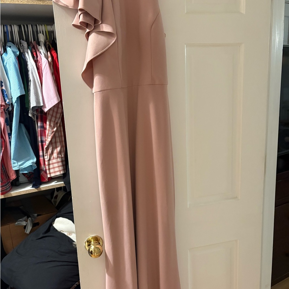 Betsy & Adam Blush Pink Dress